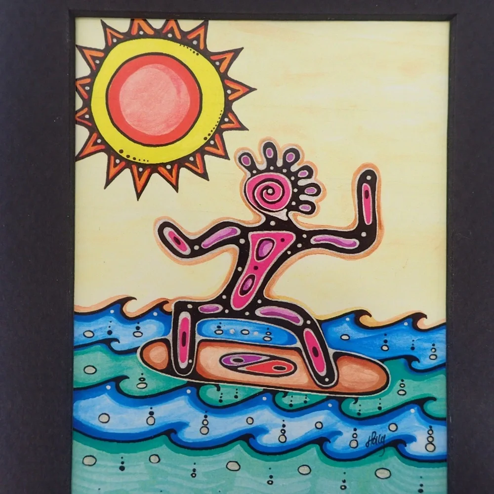 Hawaiian Art Print Colorful 5